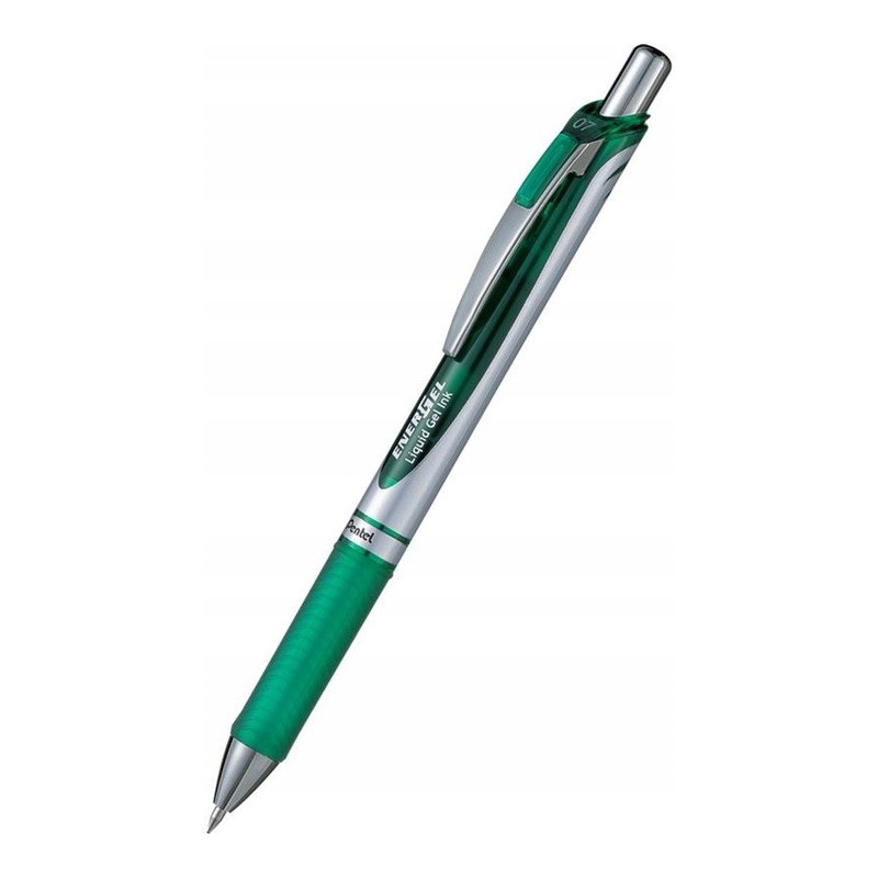 Pióro kulkowe ENERGEL BL77 zielone 0.7mm PENTEL