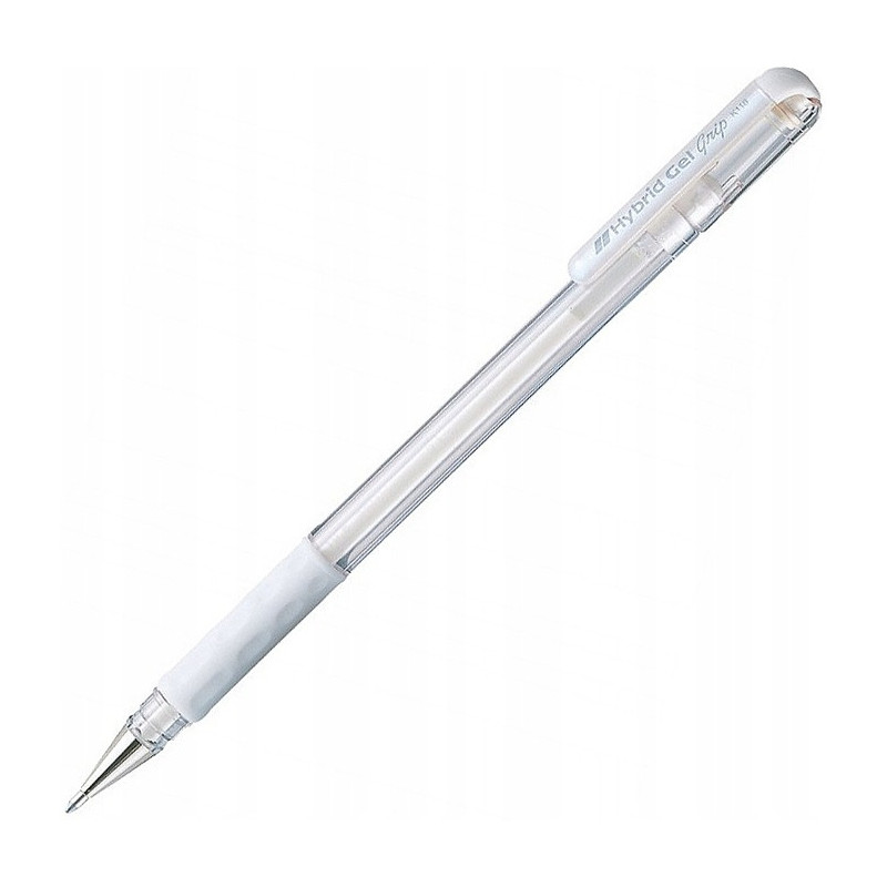 Pioro kulkowe K108/K118-LW pastel białe PENTEL