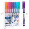 Pióro kulkowe 0,5mm THINK 8kolorów EQ300-8C DELI