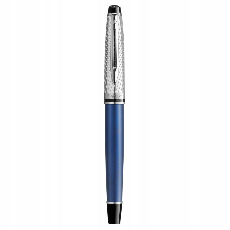 Pióro wieczne Expert Deluxe Metalic niebieski F CT 2187650 WATERMAN