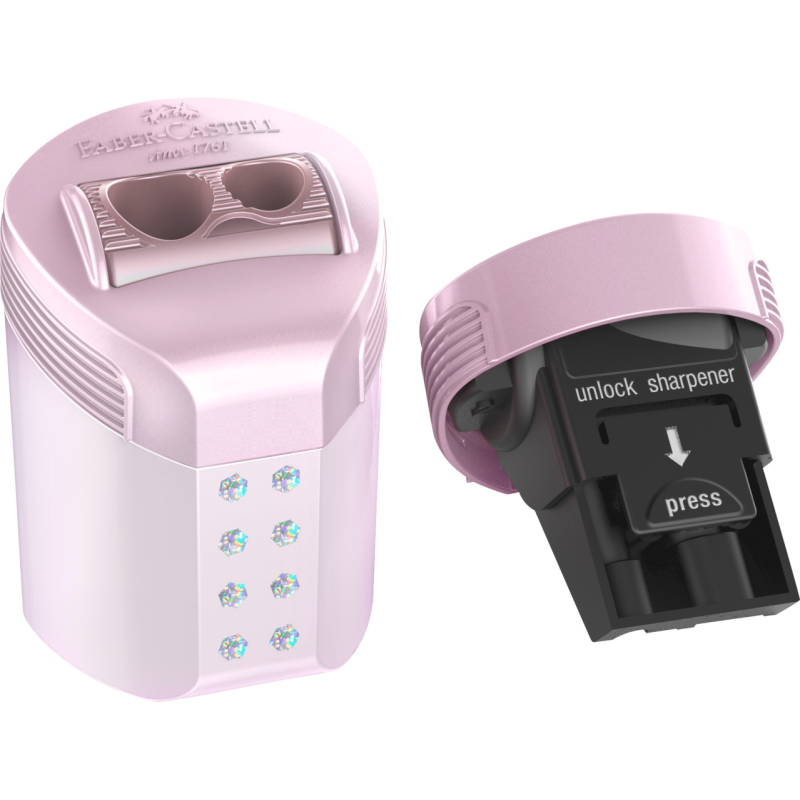 Temperówka podwójna RollOn SPARKLE na blistrze 183990 FABER-CASTELL