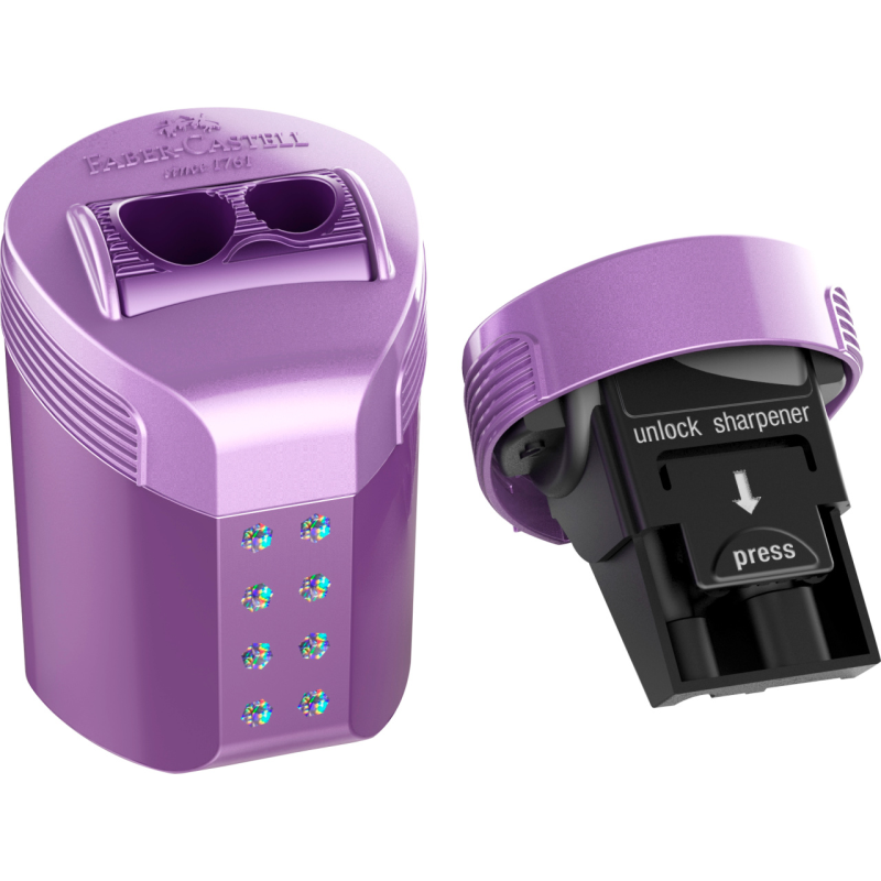 Temperówka podwójna RollOn SPARKLE na blistrze 183990 FABER-CASTELL