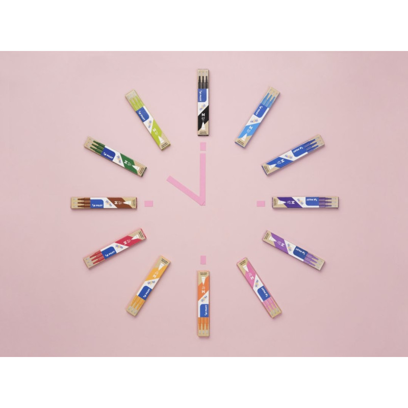 Wkład FRIXION 0,7mm brązowy (3szt) BLS-FR7-BN-S3 PILOT