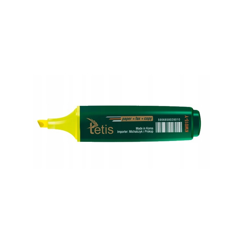 Zakreślacze neonowe komplet 4szt. KW015-M4 TETIS