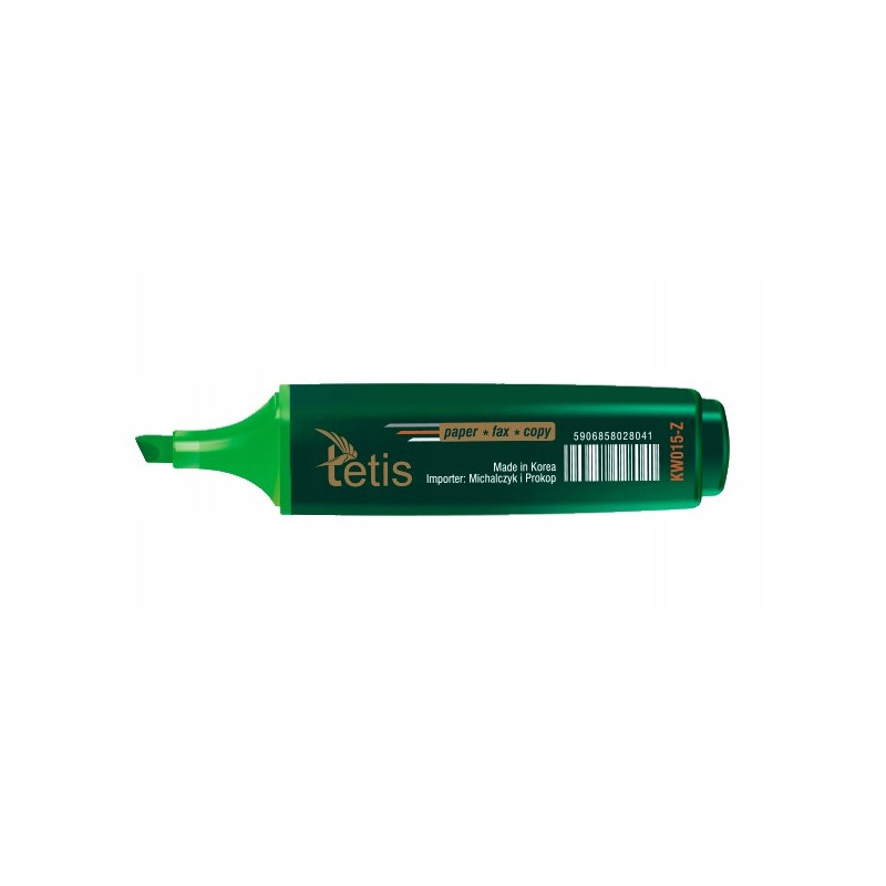 Zakreślacze neonowe komplet 4szt. KW015-M4 TETIS