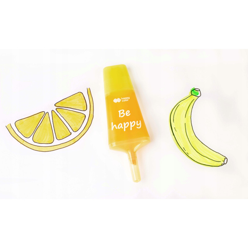 Zakreślacz zapachowy Feelingi-Lolly 2w1 pomarańczowo-żółty HA 4132 11ST-041 Happy Color
