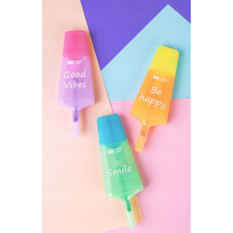 Zakreślacz zapachowy Feelingi-Lolly 2w1 pomarańczowo-żółty HA 4132 11ST-041 Happy Color