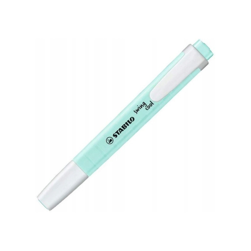 Zakreślacz STABILO swing cool 275/113-8 pastel turkusowy