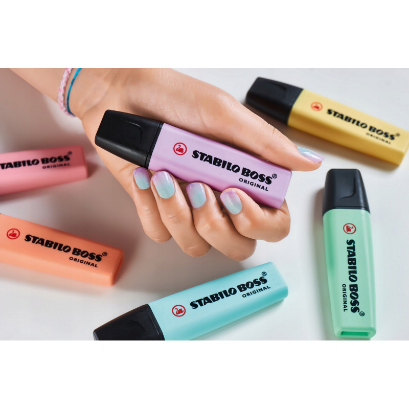 Zakreślacz STABILO BOSS 70/158 pastelowy chłodna fuksja
