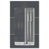 Komplet ołówek + długopis JOTTER STAINLESS STEEL CT PARKER 2093256