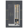 Komplet pióro kulkowe + długopis IM brush metal GT PARKER 2093217