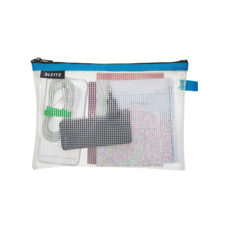 Podróżna koszulka Leitz WOW, rozmiar M, niebieska 40250036