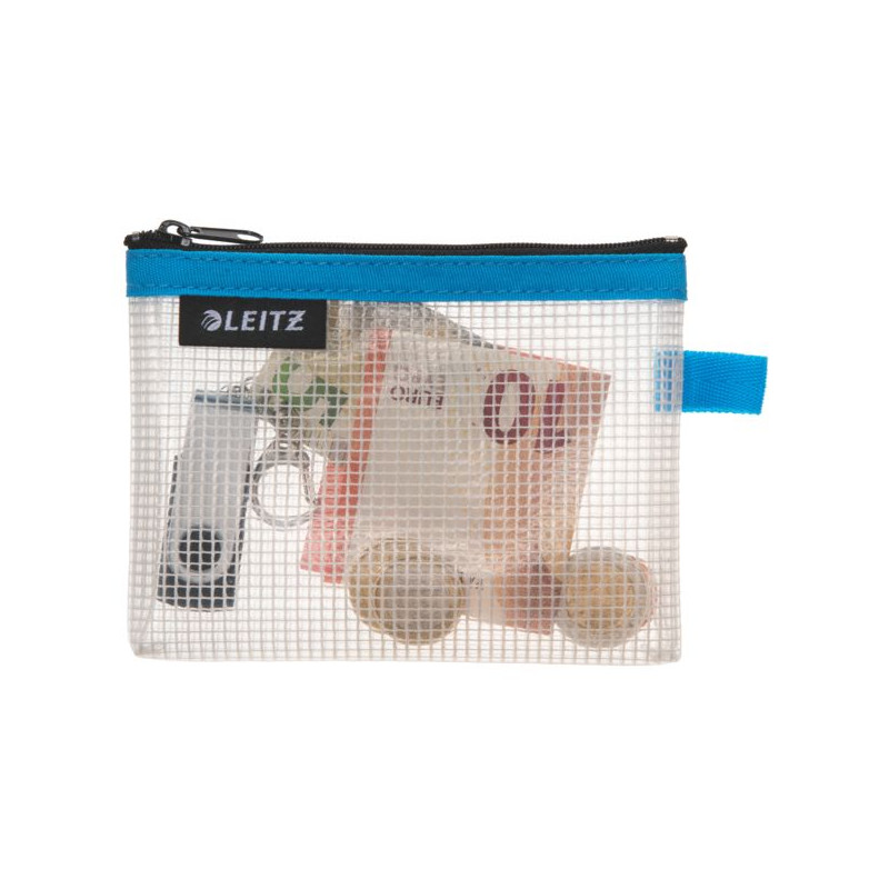 Podróżna koszulka Leitz WOW, rozmiar S, niebieska 40240036