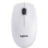 Mysz przewodowa LOGITECH B100 USB biała 910-003360