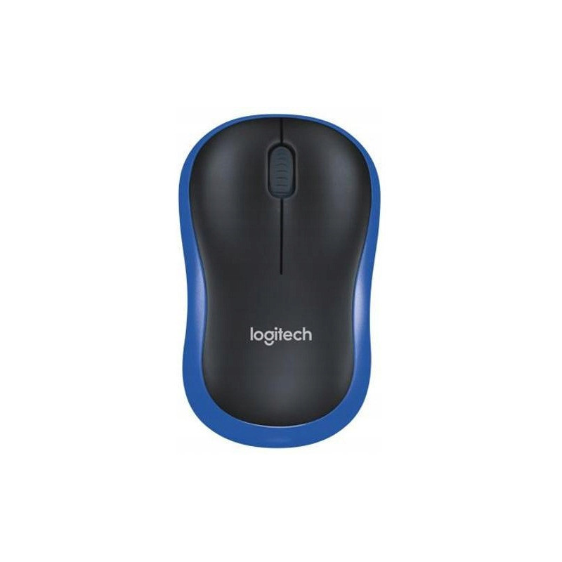 Mysz bezprzewodowa LOGITECH optyczna M185 niebieska 910-002239