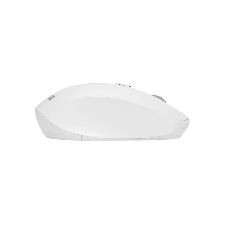 Mysz MARVO WM106W WH optyczna 1600dpi 2,4GHz bezprzewodowa biała cicha