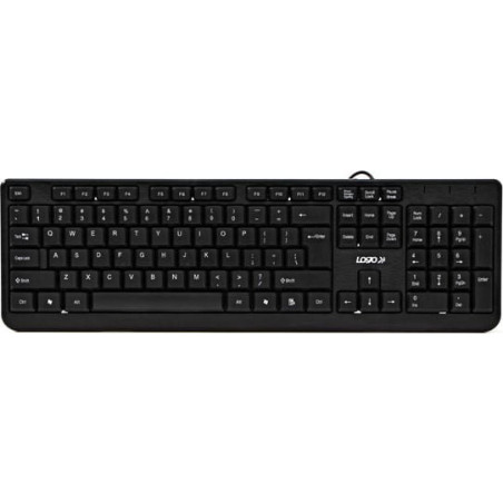 Klawiatura LOGO CUT USB czarna (Cut US)