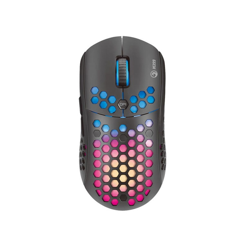 Mysz MARVO M399 optyczna 6400dpi USB 6 klawiszy podświetlana