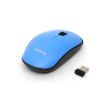 Mysz OMEGA bezprzewodowa optyczna 1200dpi USB niebieska (42862)