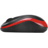 Mysz MARVO DWM100RD optyczna 1000dpi 2,4GHz bezprzewodowa czarno-czerwona