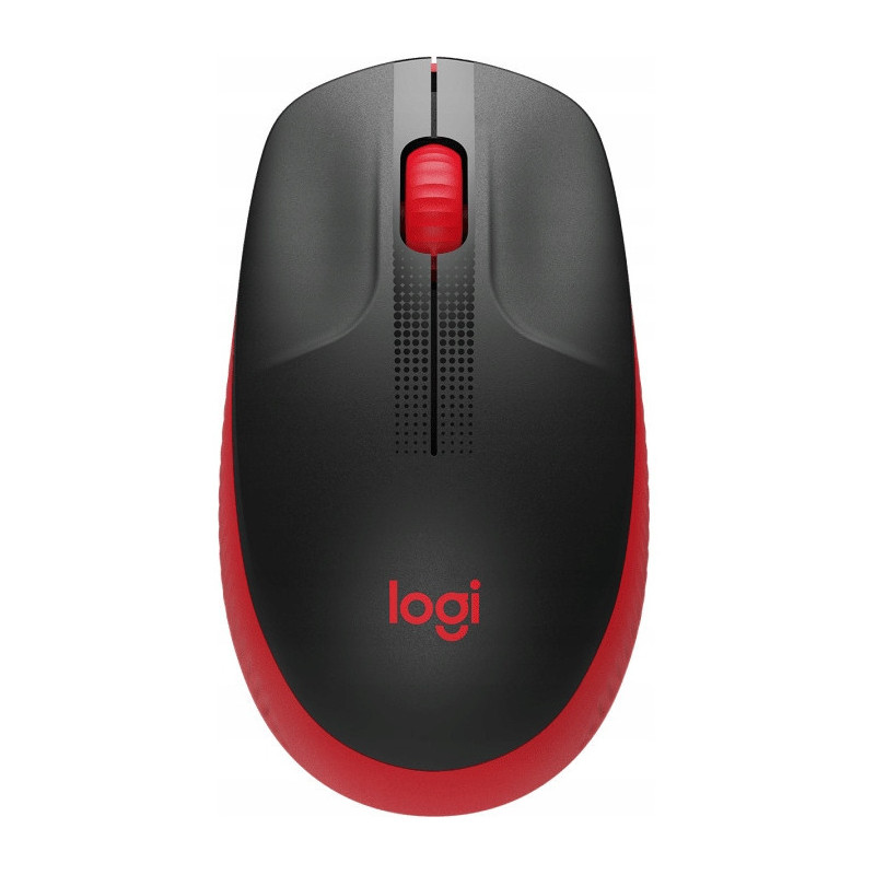 Mysz bezprzewodowa LOGITECH M190 czerwona 910-005908