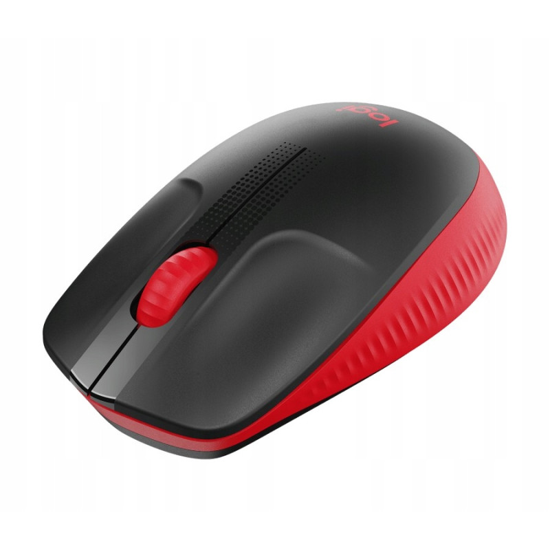 Mysz bezprzewodowa LOGITECH M190 czerwona 910-005908