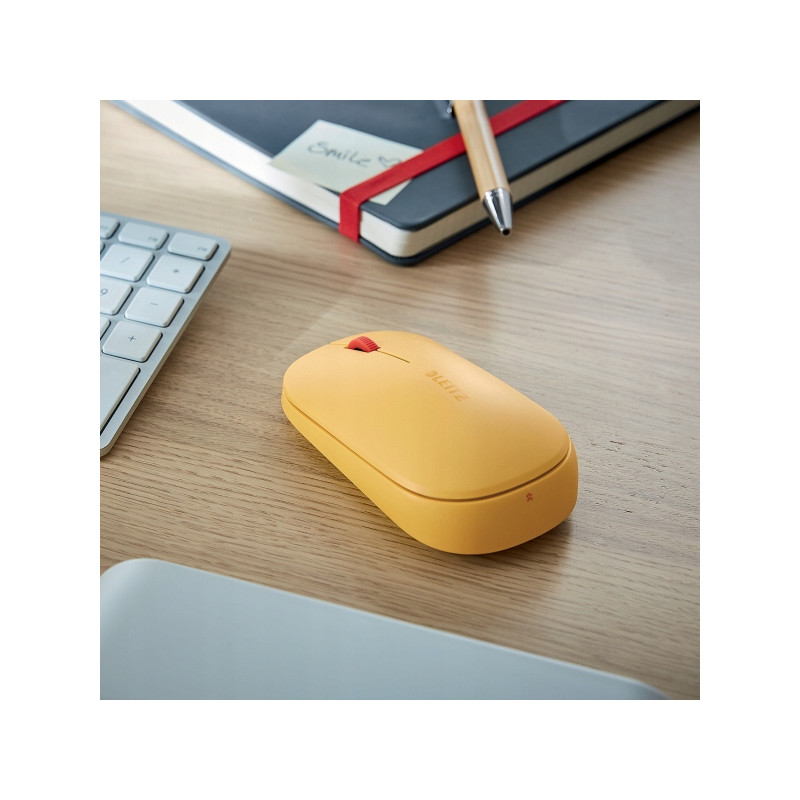 Mysz bezprzewodowa LEITZ Cosy żółta 65310019