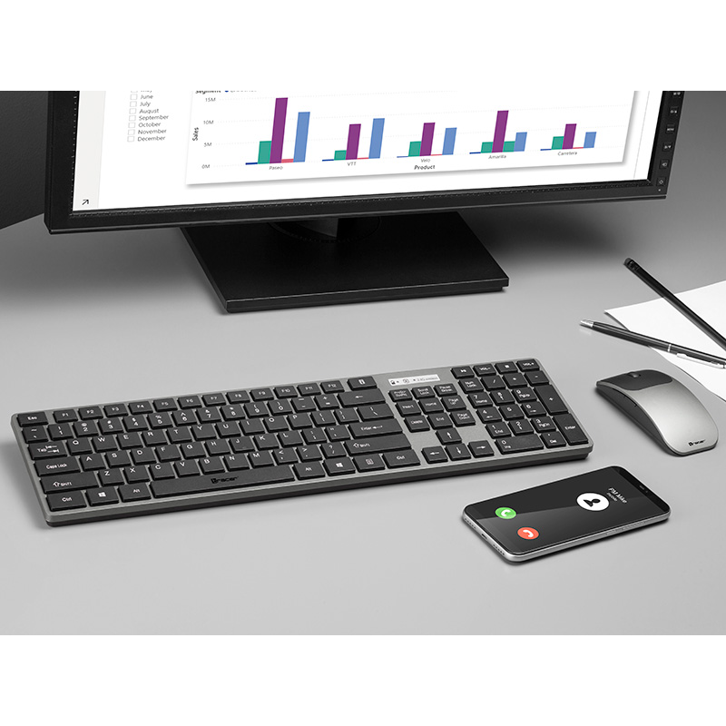 Klawiatura + mysz TRACER SET RF Nano USB TRAKLA46773