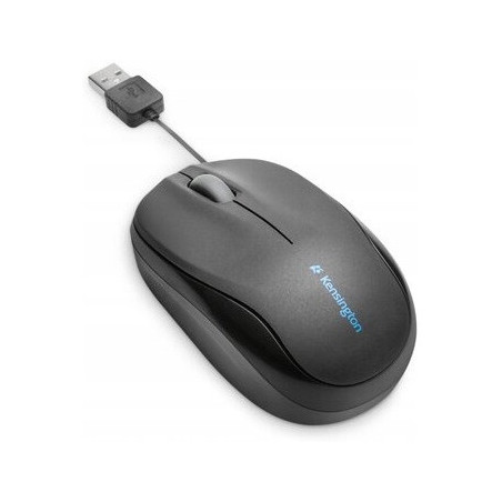 Mysz KENSINGTON Pro Fit ze zwijanym kablem czarna K72339EU