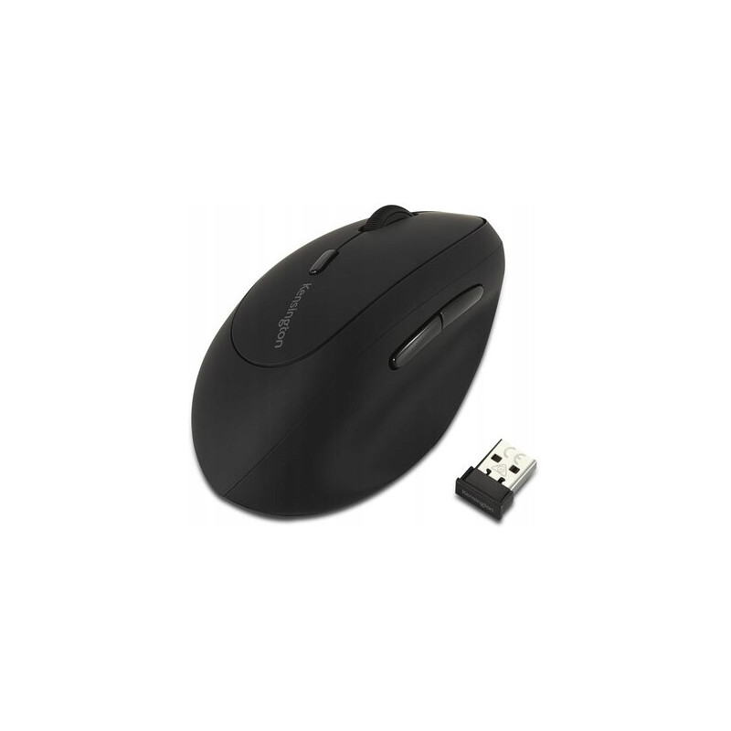 Mysz bezprzewodowa Pro Fit Ergo dla osób leworęcznych czarna K79810WW KENSINGTON