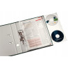 Koszulki na dokumenty i CD (5szt) LEITZ Combo 47613103