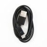 Kabel USB-A - microUSB 1m 2A czarny OMEGA BAJA (44344)