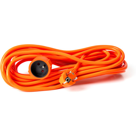 Kabel przedłużacz 230V 10m 16A pomarańczowy PLATINET (46088)