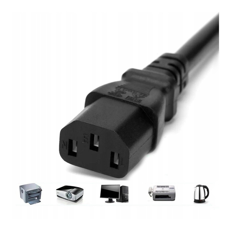 Kabel zasilający UNIWERSALNY 1,5m BULK