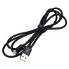 Kabel USB-A - Lightning 2m 2,4A pleciony czarny EVERACTIVE (CBB-2IB)