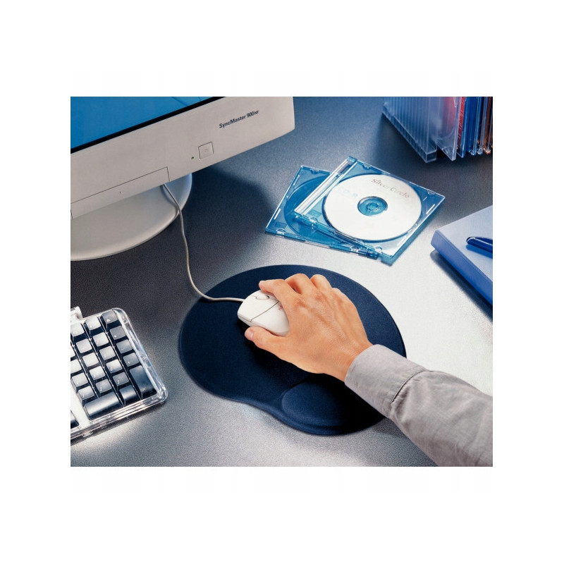 Podkładka żelowa pod nadgarstek i myszkę DATALINE niebieska 67107 ESSELTE