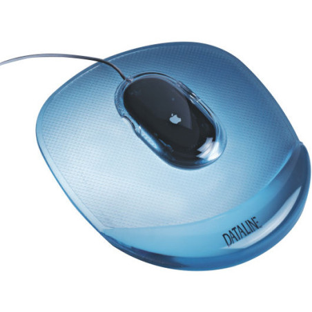 Podkładka żelowa pod nadgarstek i myszkę DATALINE niebieski-przezroczysty 67046 ESSELTE