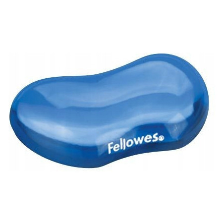 Podkładka pod nadgarstek żelowa Crystal niebieska FELLOWES 91177-72