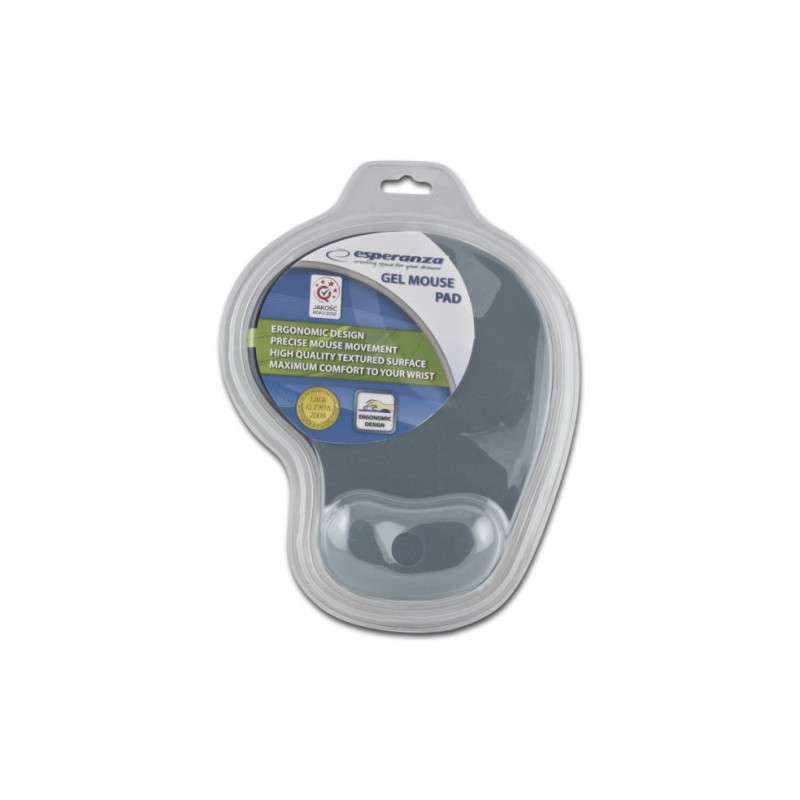 Podkładka żelowa pod mysz szara EA137Y ESPERANZA