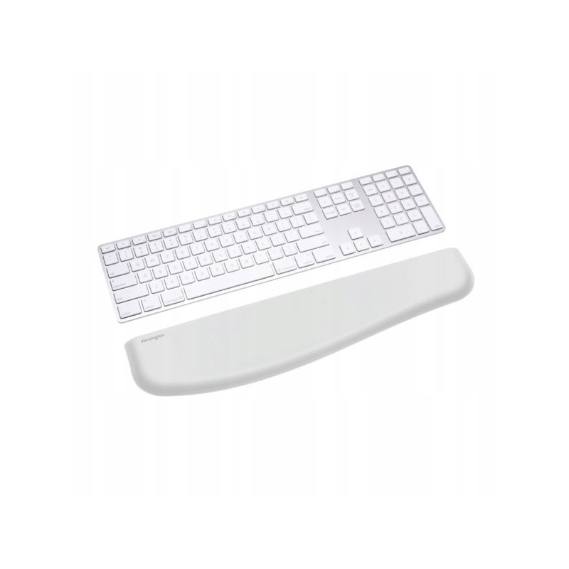 Podkładka KENSINGTON ErgoSoft pod nadgarstki do klawiatur płaskich szara K50434EU