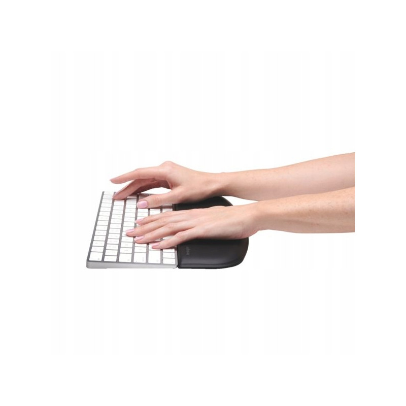 Podkładka KENSINGTON ErgoSoft pod nadgar stki do klawiatur, czarna K52801EU