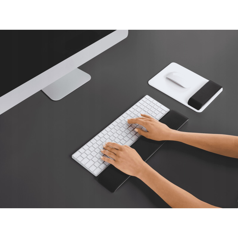 Podkładka pod nadgarstki do klawiatury Leitz WOW czarna 65230095