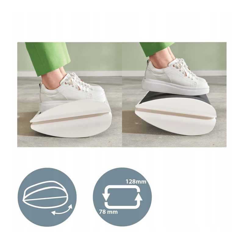 Podnóżek regulowany LEITZ ERGO jasnoszary 65030085