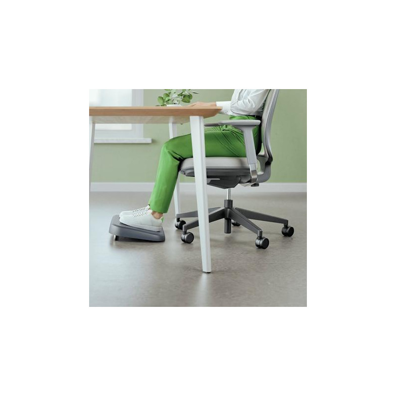 Regulowany podnóżek Leitz Ergo 80% plastiku z recyklingu szary 65460089