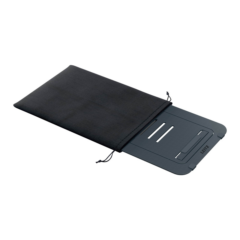 Ultrapłaska aluminiowa podstawka pod laptopa Leitz Ergo z regulacją wysokości 63460089