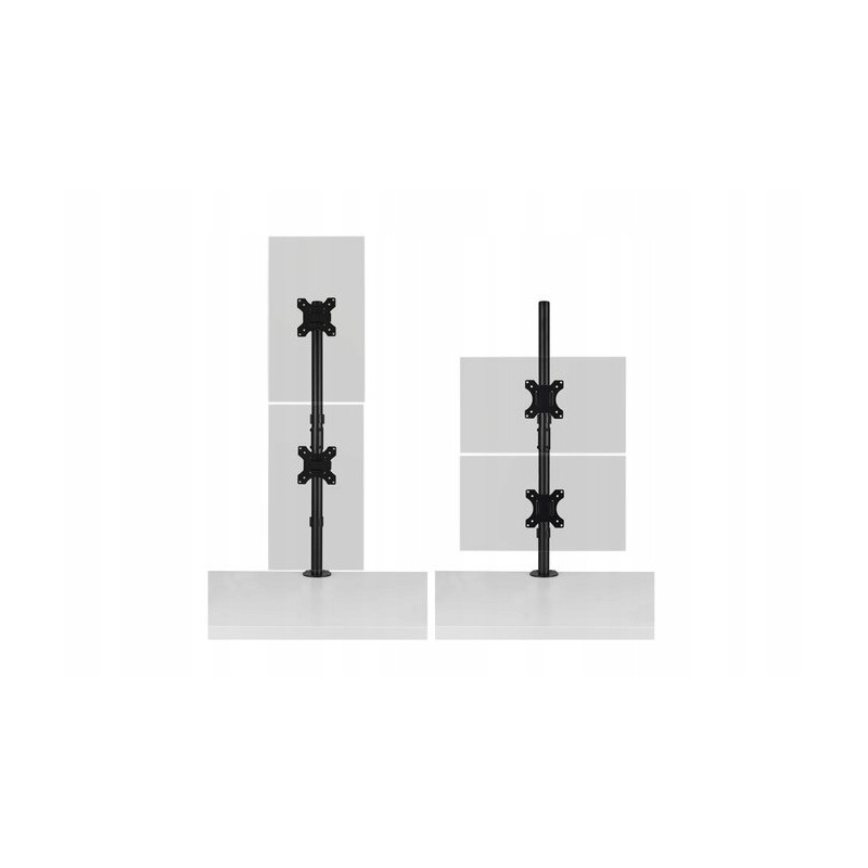 Uchwyt do dwóch monitorów KENSINGTON do pionowego montażu K53802WW