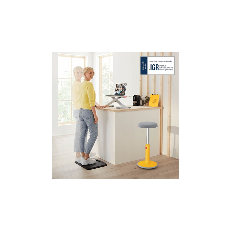 Stanowisko do pracy na stojąco Ergo Cosy z wysuwaną tacą na klawiaturę 65320085 LEITZ