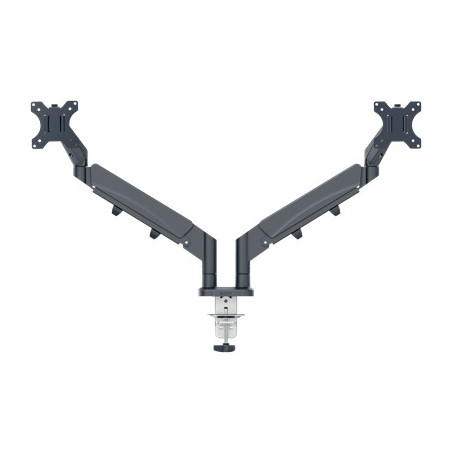 Ramię do monitora podwójne Ergo ciemnoszare 65370089 LEITZ