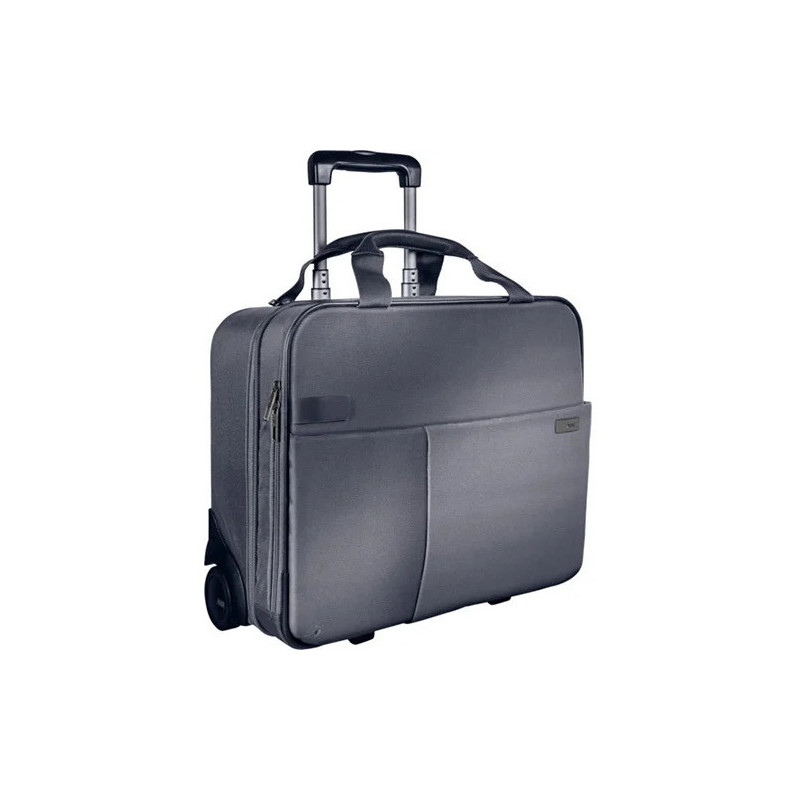 Torba na laptopa na kółkach 15,6 LEITZ Smart srebrno-szara 60590084