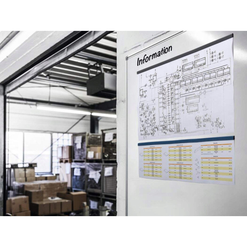 Samoprzylepna listwa magnetyczna DURAFIX CLIP ROLL 5, w rolce 5m, 470807 DURABLE